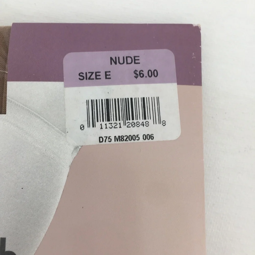 Vintage Nice Touch Set of 2 Control Top Nude Pantyhose Size D, E NEW & Kneehighs